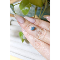0.93 Ct. Multi Color Cabochon Black Opal from Australia Life Style