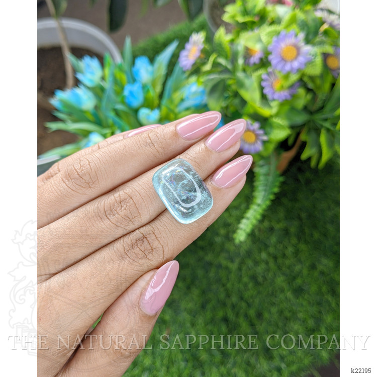 27.17 Ct. Cabochon Aquamarine from Madagascar