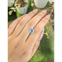 2.06 Ct. Aquamarine from Ceylon (Sri Lanka) Life Style