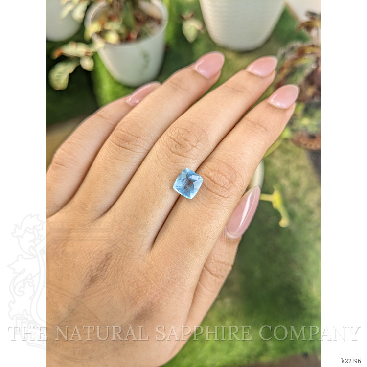 2.06 Ct. Aquamarine from Ceylon (Sri Lanka)