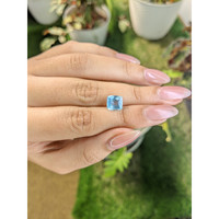 2.06 Ct. Aquamarine from Ceylon (Sri Lanka) Life Style