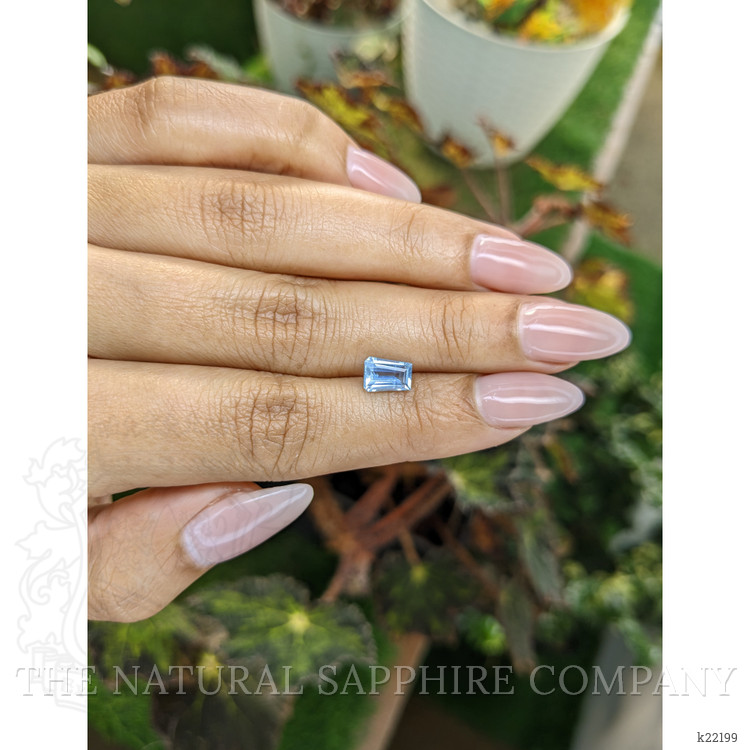 0.97 Ct. Aquamarine from Ceylon (Sri Lanka)