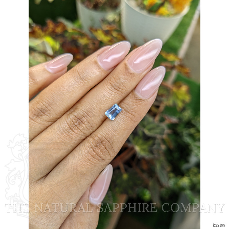 0.97 Ct. Aquamarine from Ceylon (Sri Lanka)