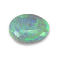 1.08 Ct. Cabochon Semi-Black Opal from Australia Video