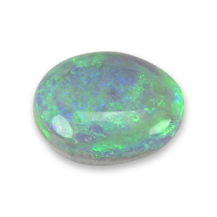 1.08 Ct. Cabochon Semi-Black Opal from Australia