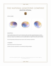 0.99 Ct. Cabochon White Opal from Australia Appraisal