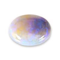 0.99 Ct. Cabochon White Opal from Australia Video