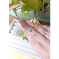 0.83 Ct. Cabochon Black Opal from Australia Life Style