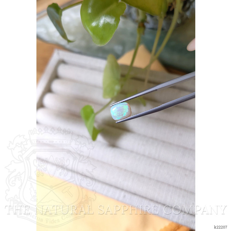 1.31 Ct. Cabochon White Opal from Australia