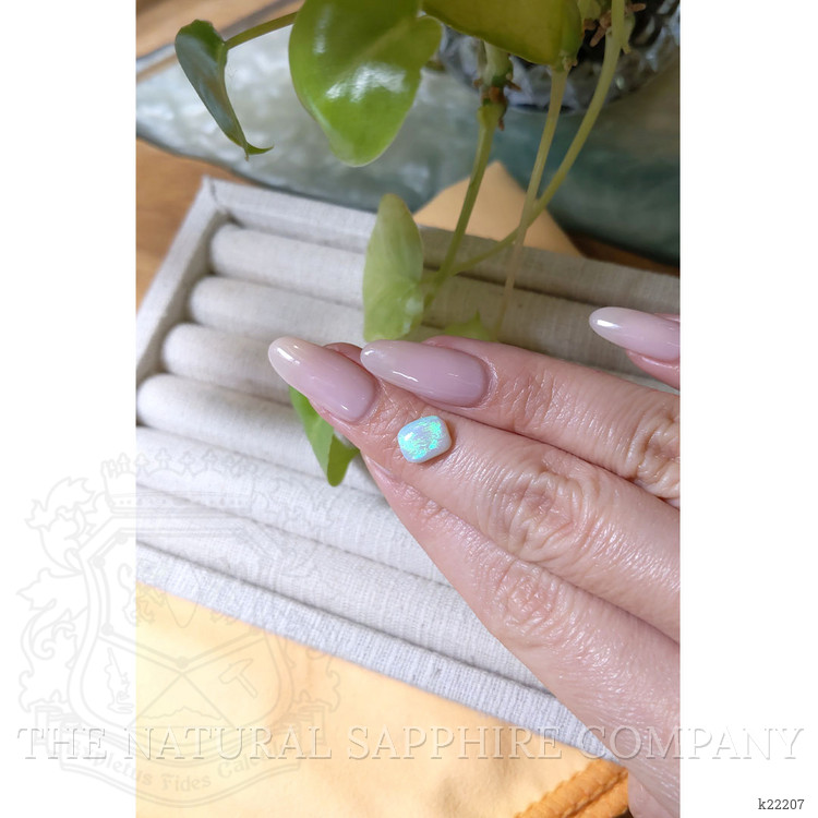 1.31 Ct. Cabochon White Opal from Australia