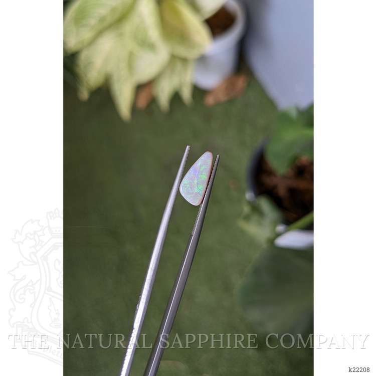 1.82 Ct. Cabochon White Opal from Australia