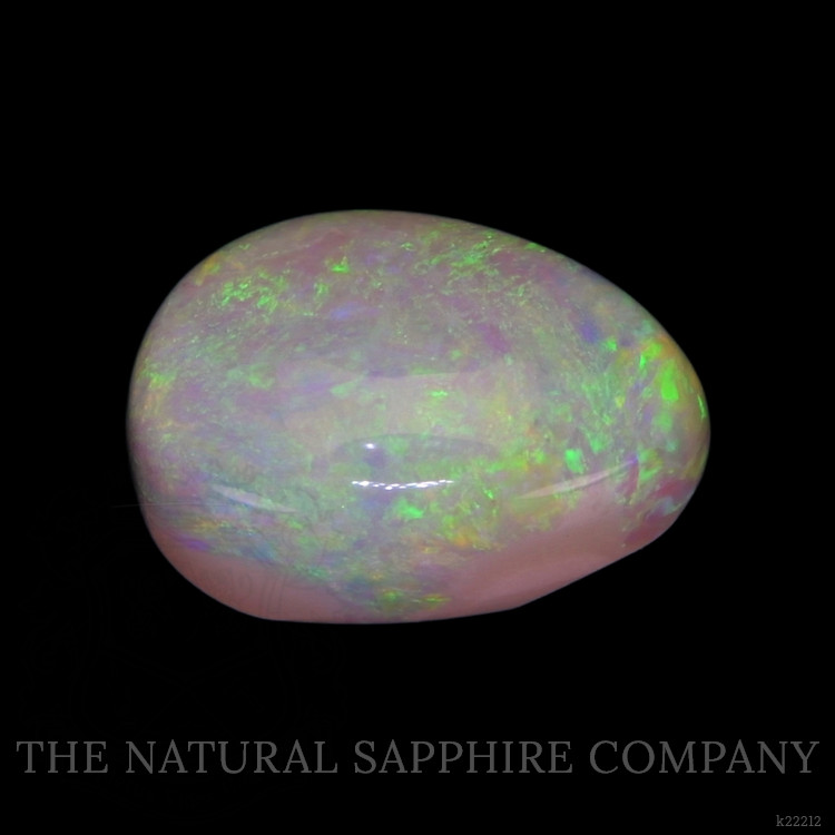 1.34 Ct. Cabochon Black Opal from Australia
