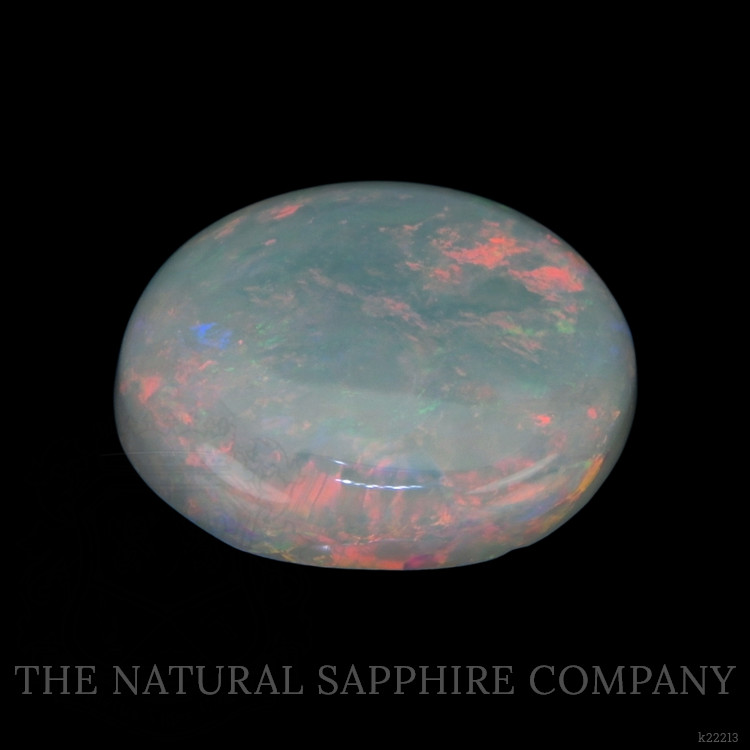 1.47 Ct. Cabochon Black Opal from Australia