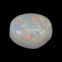 1.73 Ct. Cabochon White Opal from Australia Video