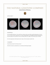 1.68 Ct. Cabochon White Opal from Australia Appraisal