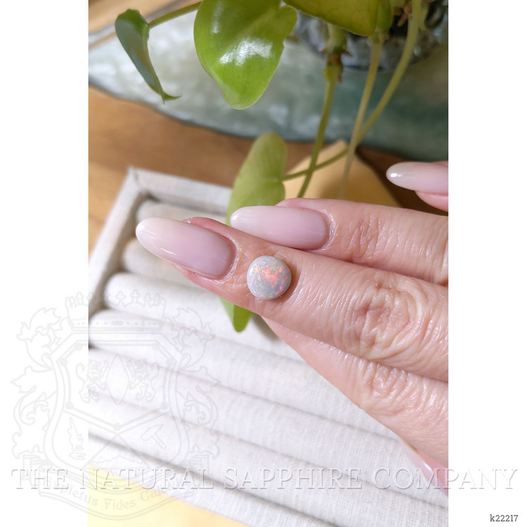 1.68 Ct. Cabochon White Opal from Australia