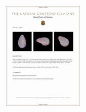 1.37 Ct. Cabochon White Opal from Australia Appraisal