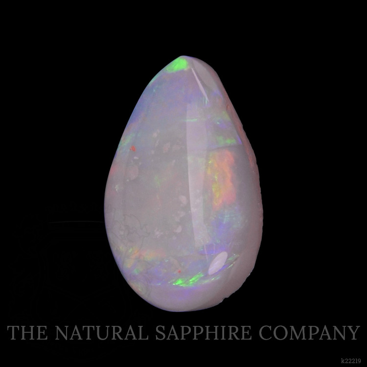 1.37 Ct. Cabochon White Opal from Australia