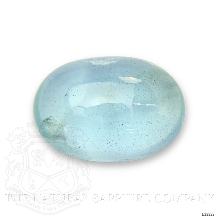 16.91 Ct. Greenish Blue Cabochon Aquamarine from Madagascar