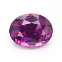 2.52 Ct. Pinkish Purple Rhodolite Garnet from Tanzania Video