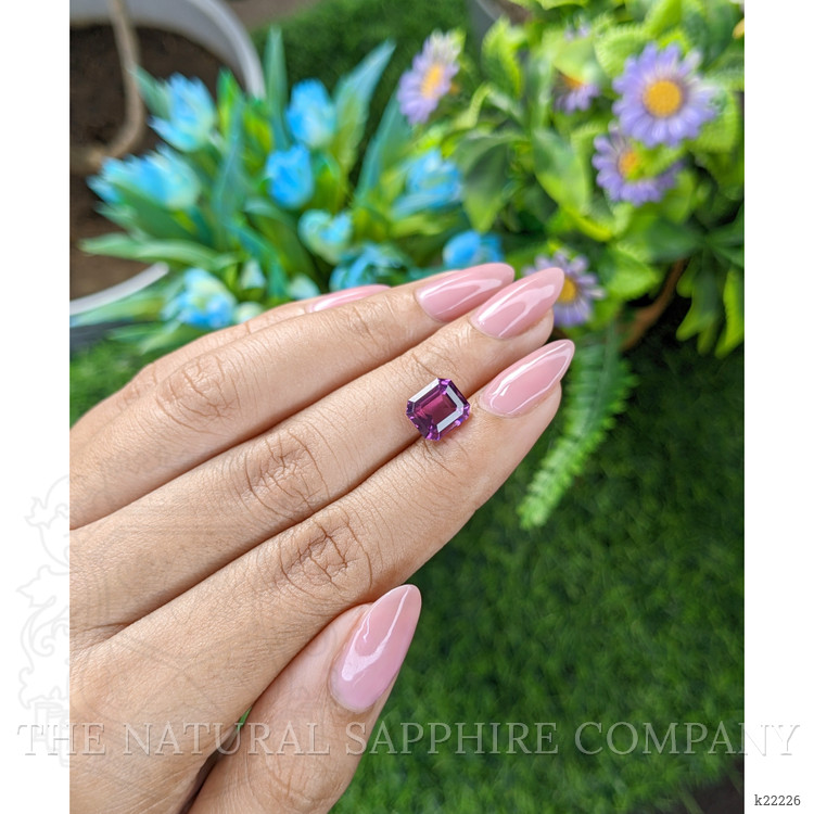 3.08 Ct. Pinkish Purple Rhodolite Garnet from Tanzania