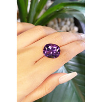 10.55 Ct. Amethyst from Brazil Life Style
