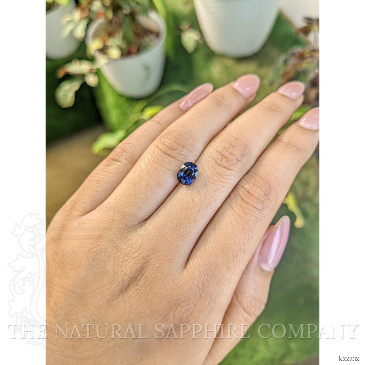 2.04 Ct. Cobalt Spinel from Ceylon (Sri Lanka)