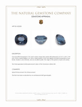 1.05 Ct. Blue Spinel from Ceylon (Sri Lanka) Appraisal