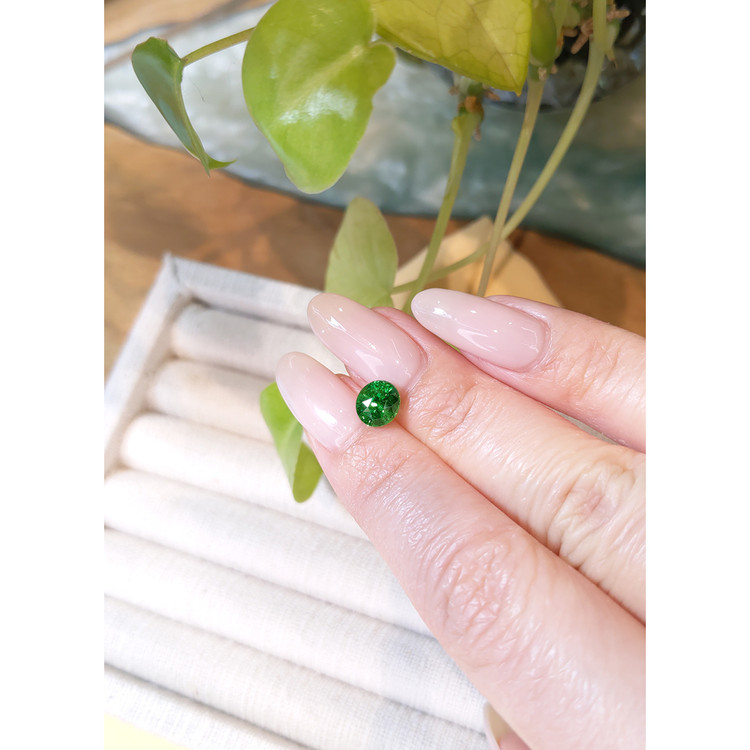 2.00 Ct. Tsavorite Garnet from Tanzania