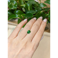 2.14 Ct. Tsavorite Garnet from Tanzania Life Style