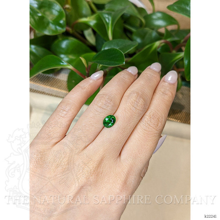 2.14 Ct. Tsavorite Garnet from Tanzania