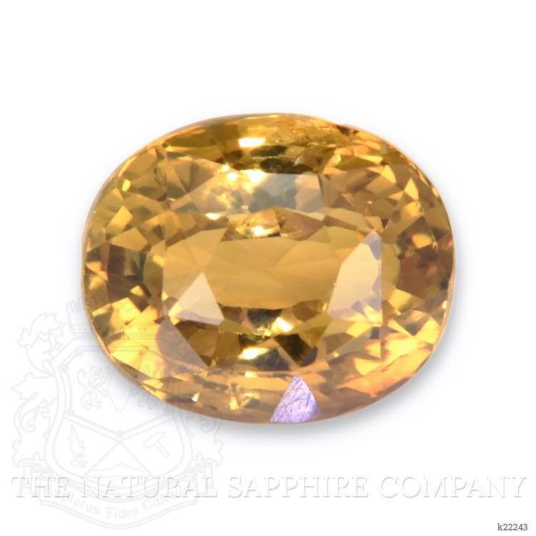 2.16 Ct. Yellowish Brown Chrysoberyl from Ceylon (Sri Lanka)