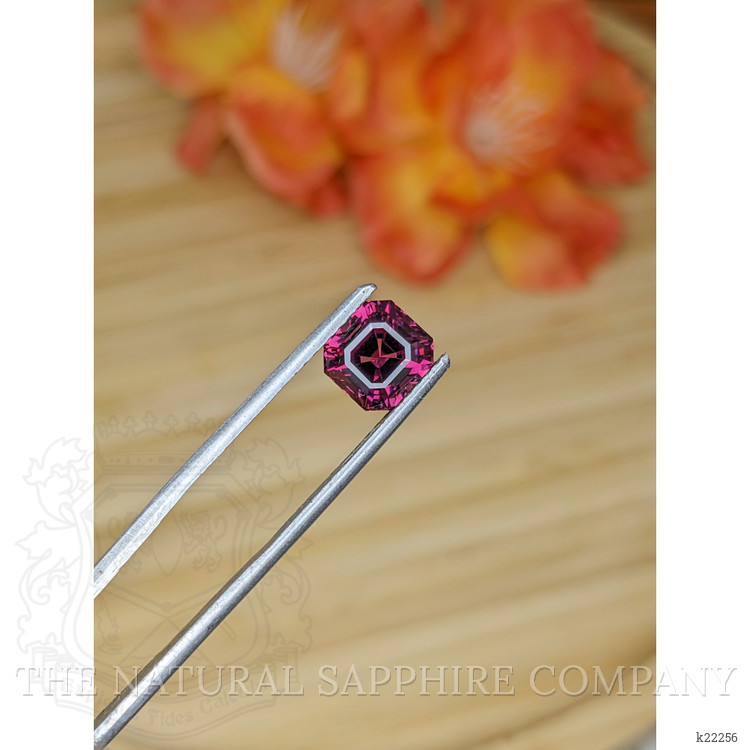 3.52 Ct. Purplish Pink Rhodolite Garnet from Ceylon (Sri Lanka)