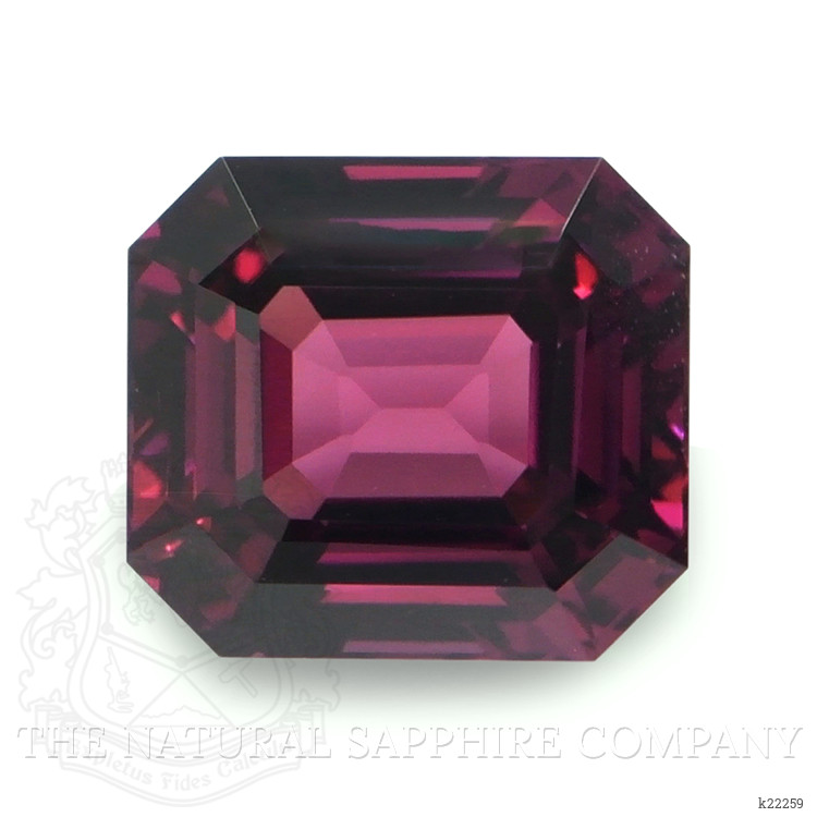 3.36 Ct. Purplish Red Rhodolite Garnet from Ceylon (Sri Lanka)