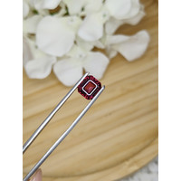 3.36 Ct. Purplish Red Rhodolite Garnet from Ceylon (Sri Lanka) Life Style
