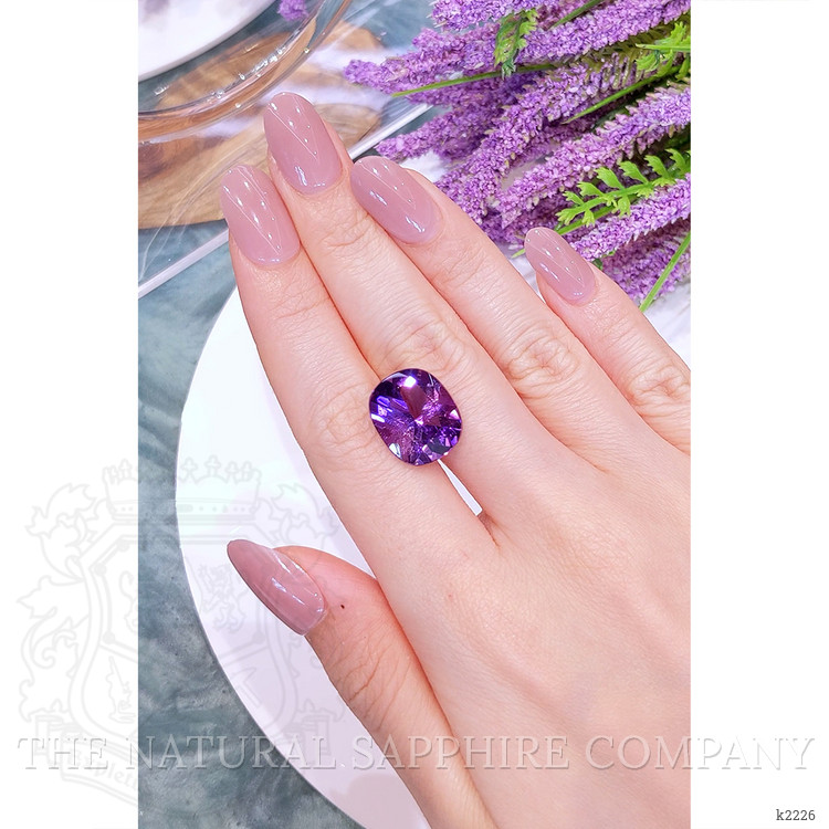 10.85 Ct. Amethyst from Brazil