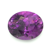 2.16 Ct. Pinkish Purple Rhodolite Garnet from Ceylon (Sri Lanka) Video
