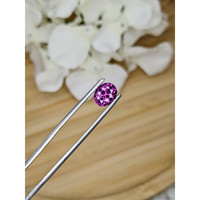 2.16 Ct. Pinkish Purple Rhodolite Garnet from Ceylon (Sri Lanka) Life Style