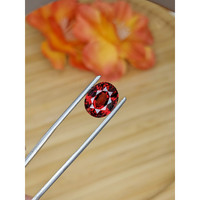 4.61 Ct. Red Garnet from Ceylon (Sri Lanka) Life Style