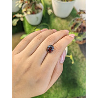 5.68 Ct. Red Garnet from Ceylon (Sri Lanka) Life Style