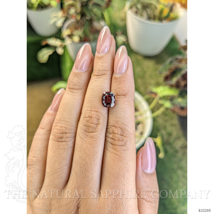 3.06 Ct. Reddish Brown Garnet from Ceylon (Sri Lanka)