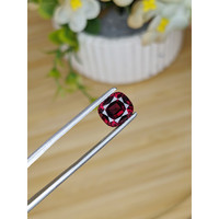 3.74 Ct. Purplish Red Rhodolite Garnet from Ceylon (Sri Lanka) Life Style