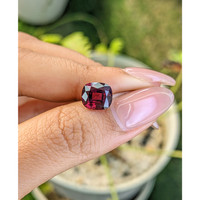 3.74 Ct. Purplish Red Rhodolite Garnet from Ceylon (Sri Lanka) Life Style