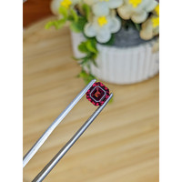 2.16 Ct. Purplish Red Rhodolite Garnet from Ceylon (Sri Lanka) Life Style