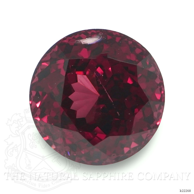 2.49 Ct. Red Rhodolite Garnet from Ceylon (Sri Lanka)