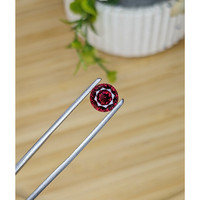 2.49 Ct. Red Rhodolite Garnet from Ceylon (Sri Lanka) Life Style
