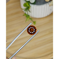 3.83 Ct. Orange Hessonite Garnet from Madagascar Life Style