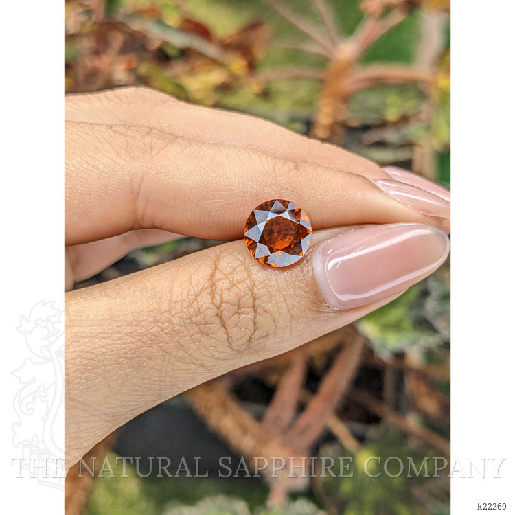 3.83 Ct. Orange Hessonite Garnet from Madagascar