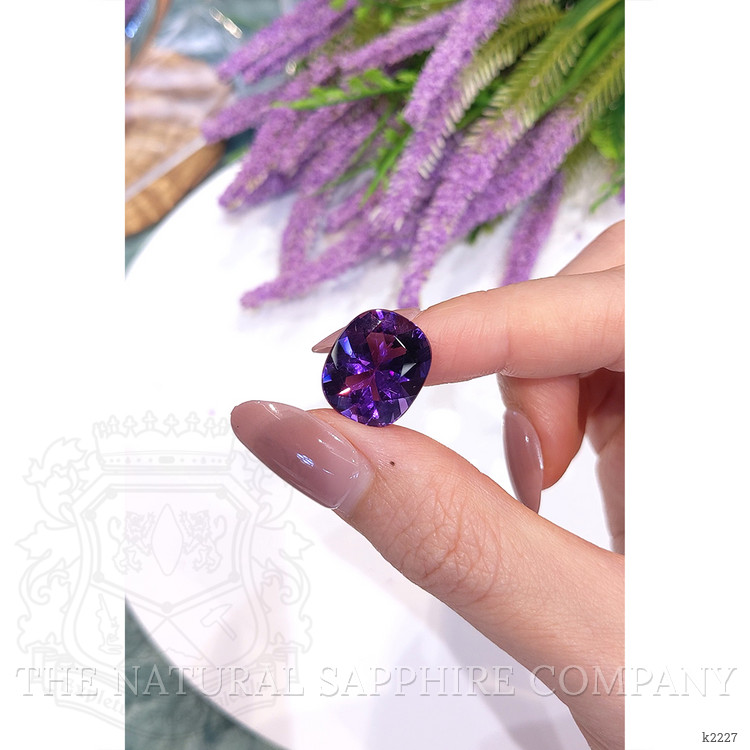 10.90 Ct. Amethyst from Brazil