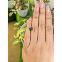 1.67 Ct. Chrome Diopside from Brazil Life Style